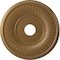 Ekena Millwork Berkshire PVC Ceiling Medallion (Canopies up to 8 3/8"), 19"OD x 3 1/2"ID x 1"P, Metallic Gold Rush CMP19BECGH - alternate 1